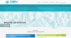 Desktop Screenshot of cibpsi.psico.edu.uy