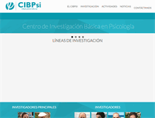 Tablet Screenshot of cibpsi.psico.edu.uy